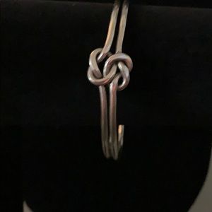 Sterling silver bangle bracelet